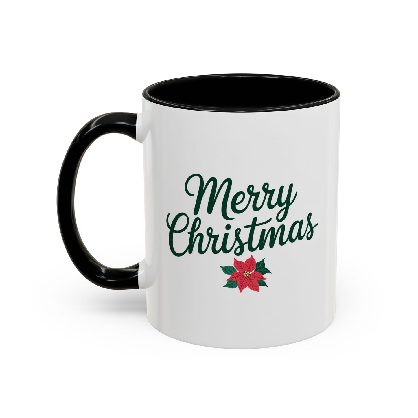 Christmas Mug - Merry Christmas Green Text