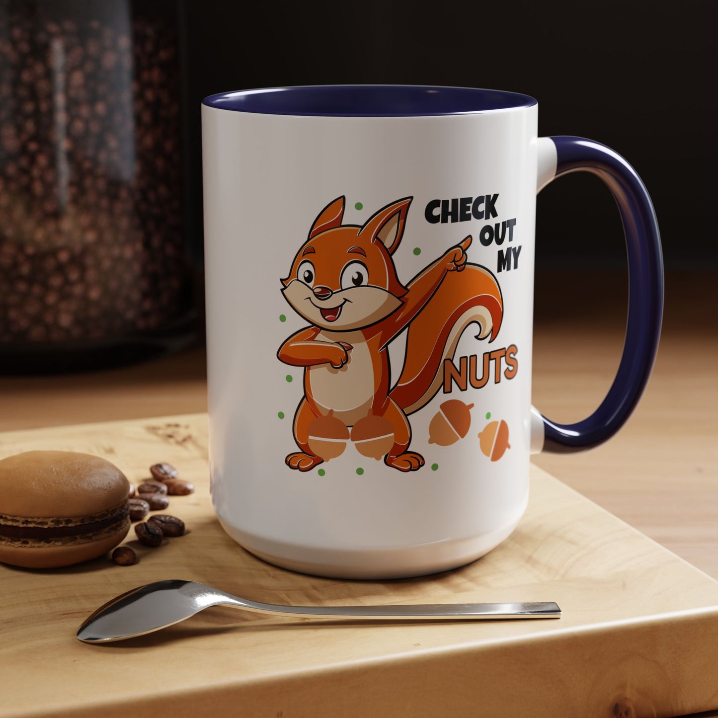 Humor Mug - Check Out My Nuts