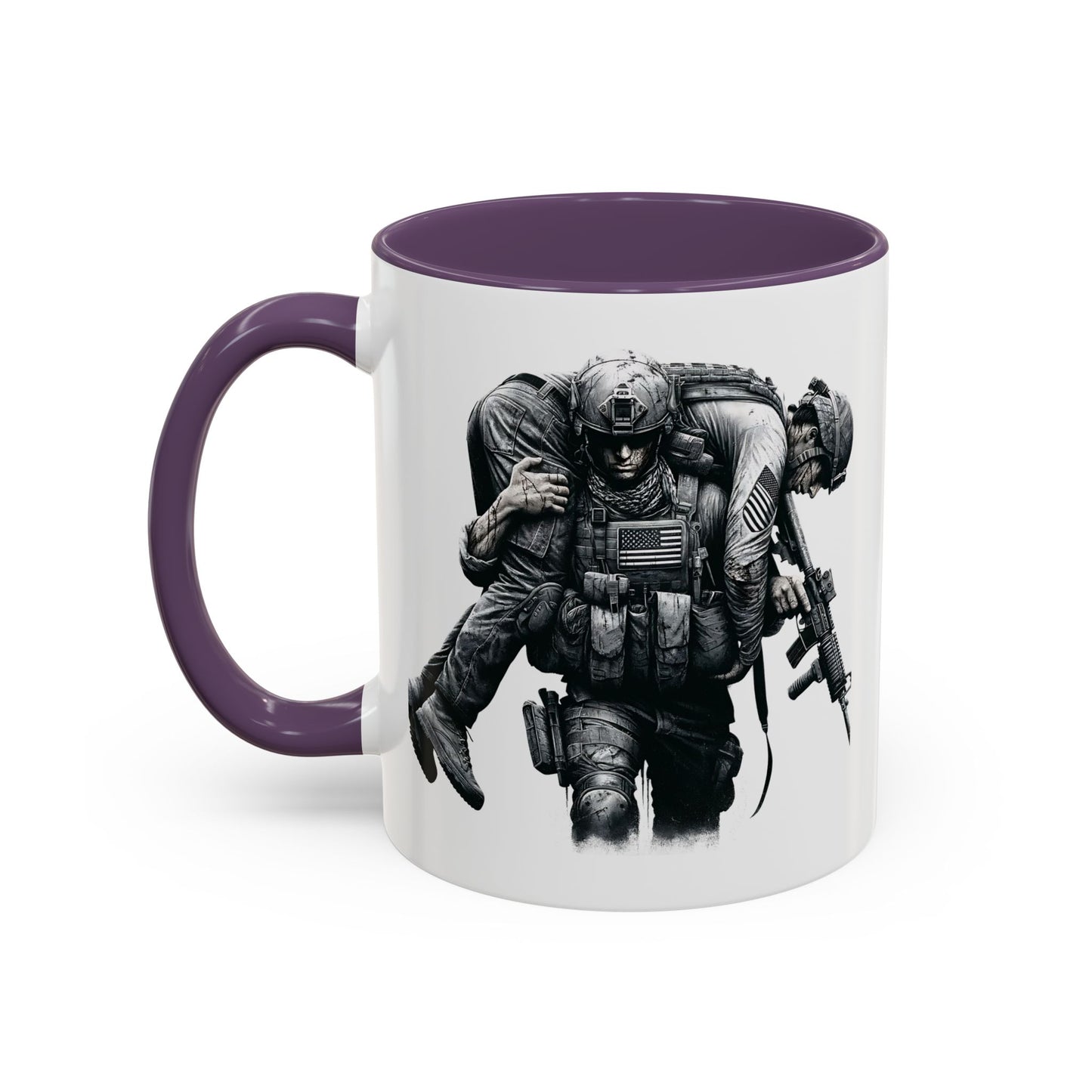 4th of July Mug - American Combat Soldiers