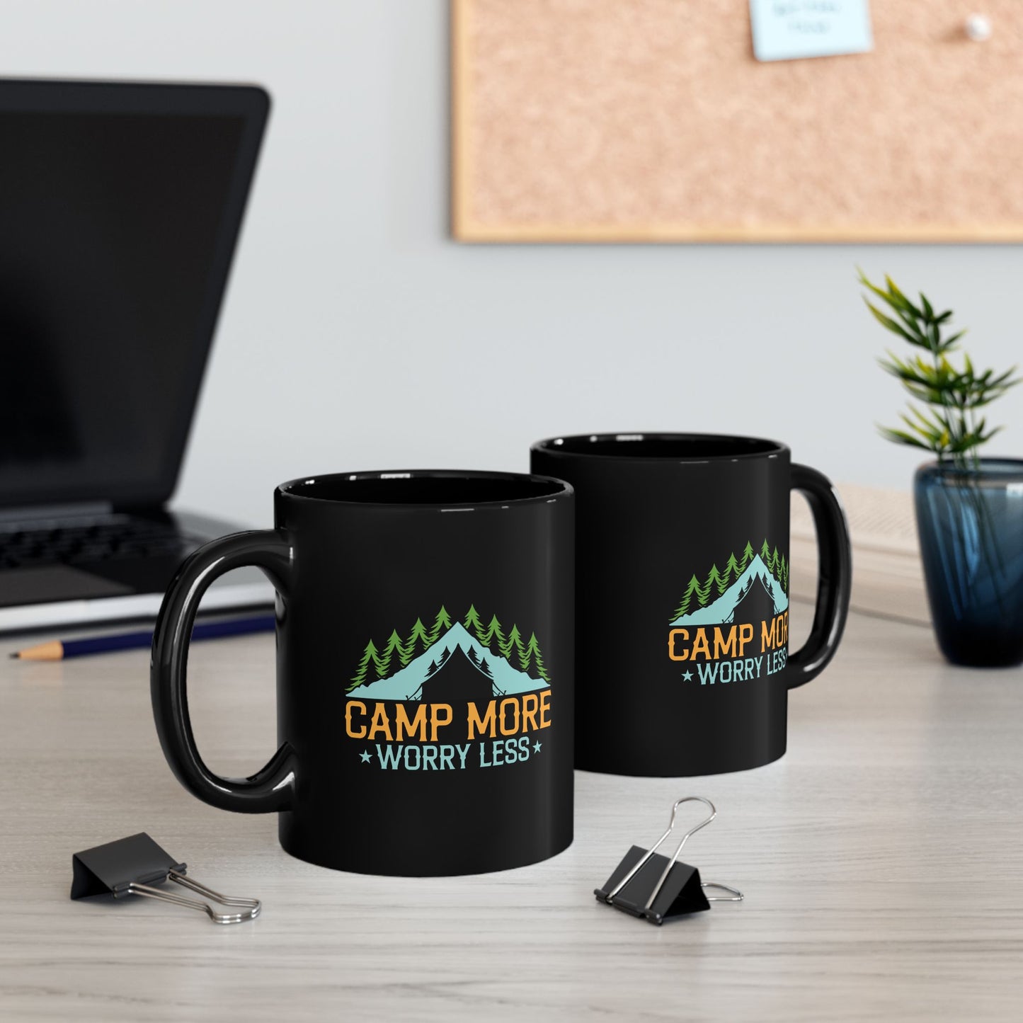 Adventure Mug - Camp More Worry Less