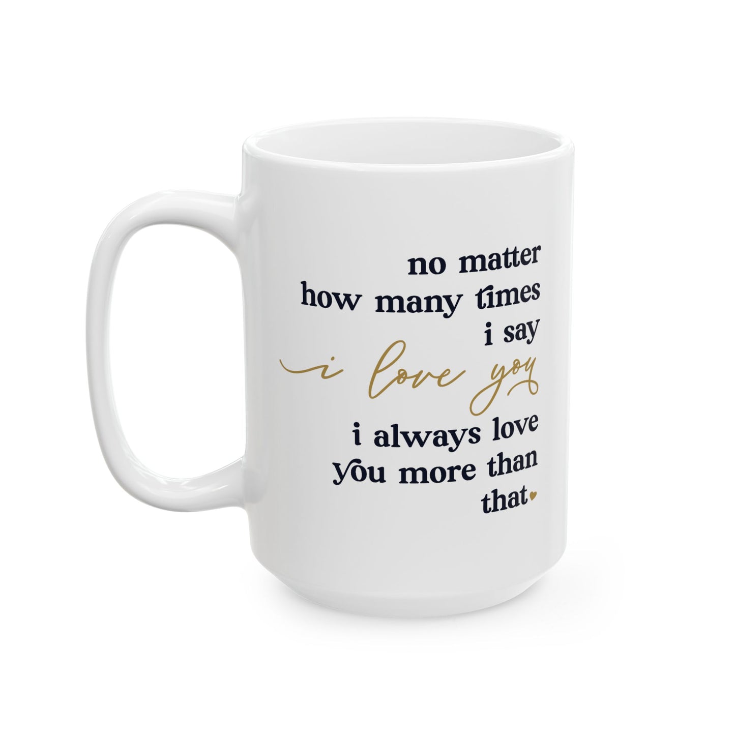 Anniversary Mug - No Matter How Many Times I