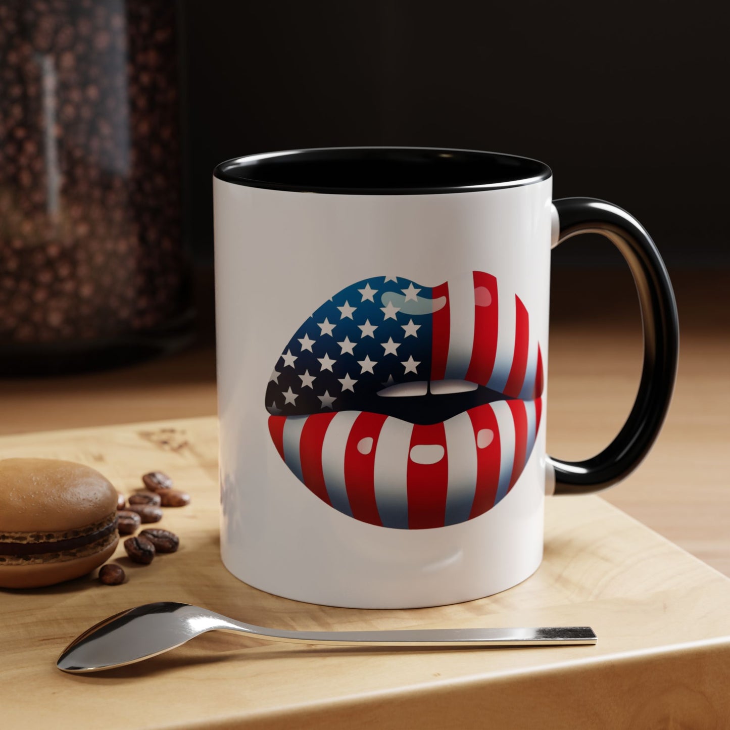 4th of July - American Flag Lips