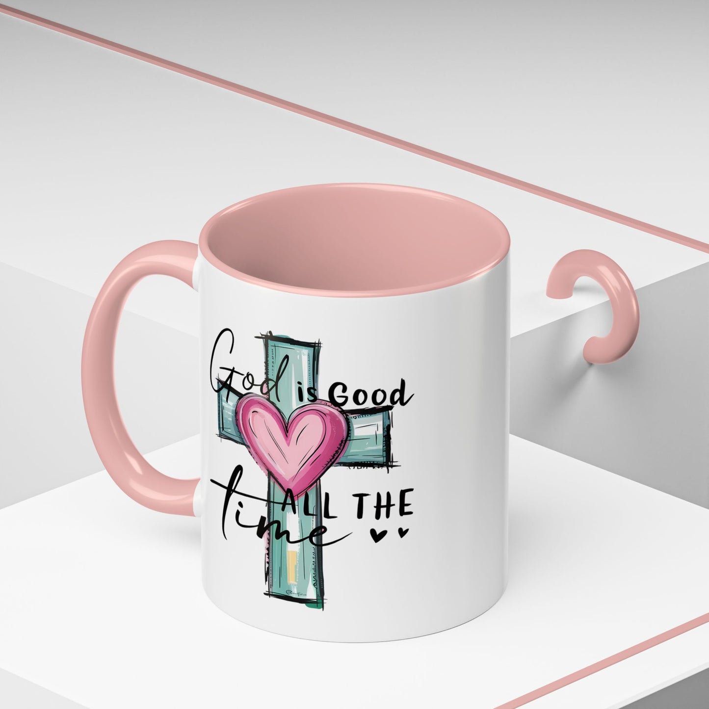 Religious Mug - God Is Good Cross