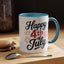 4th of July Mug - Happy 4th of July Fireworks