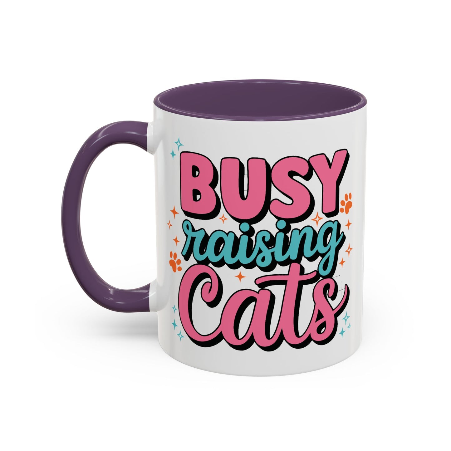 Animal Mug - Busy Raising Cats