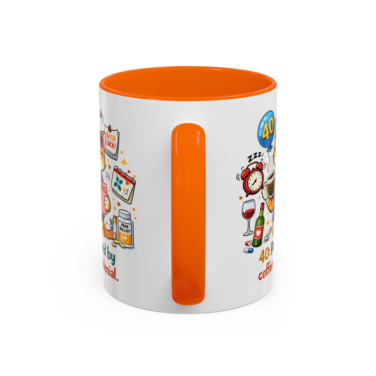 Birthday Mug - 40 Powered By