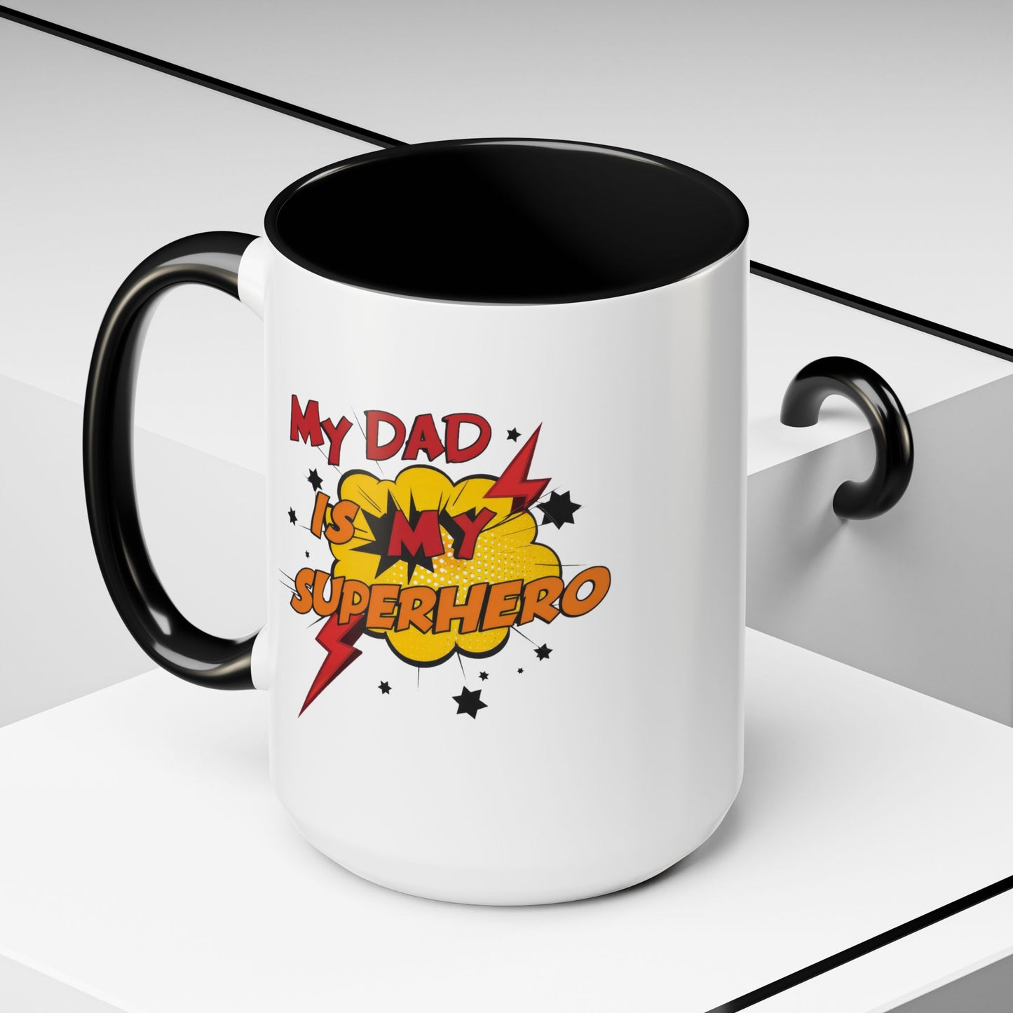 Father's Day Mug - My Dad Superhero