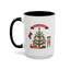 Christmas Mug - Merry Christmas Banner Tree Presents