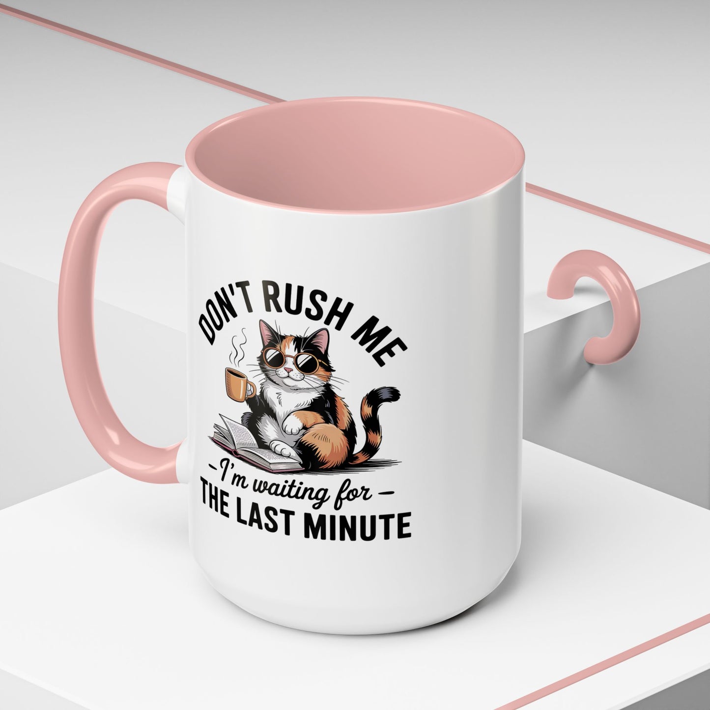 Humor Mug - Don't Rush Me Cat