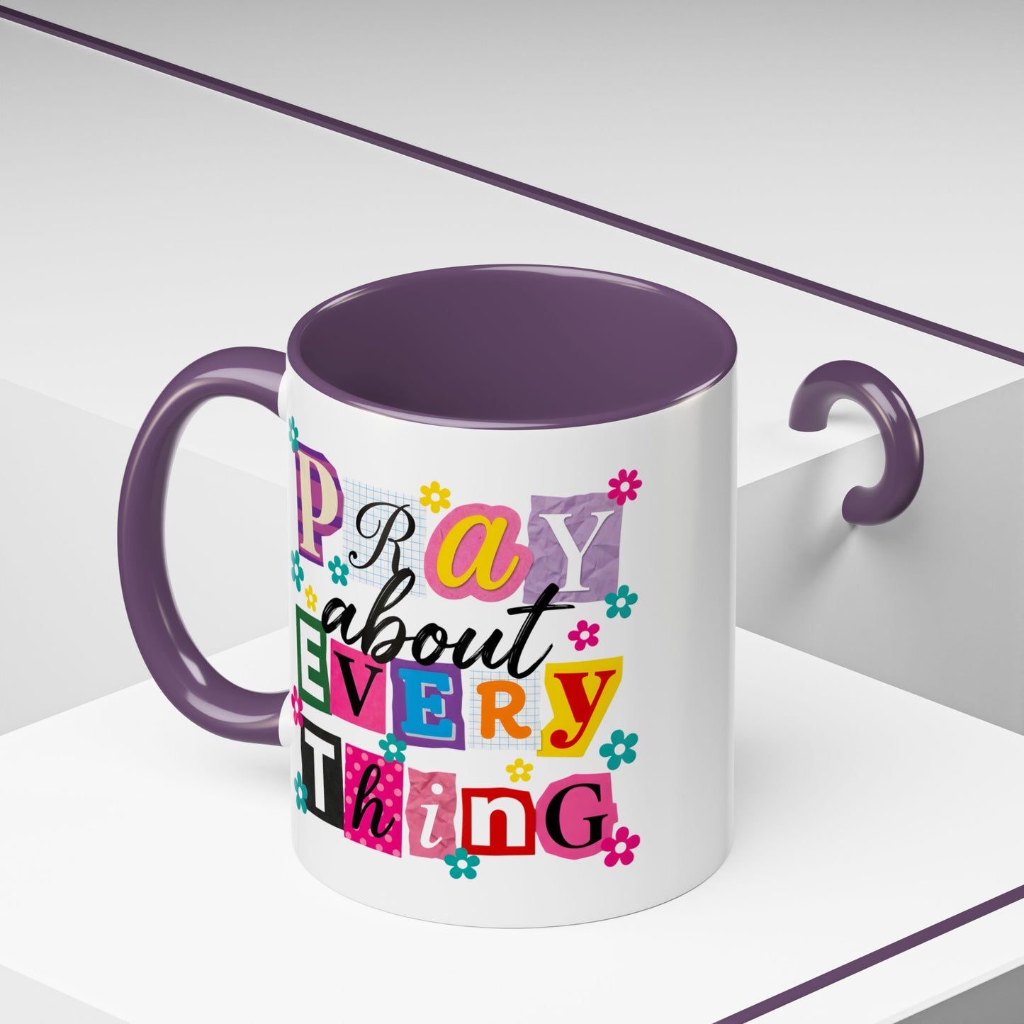 Religious Mug - Pray About Everything