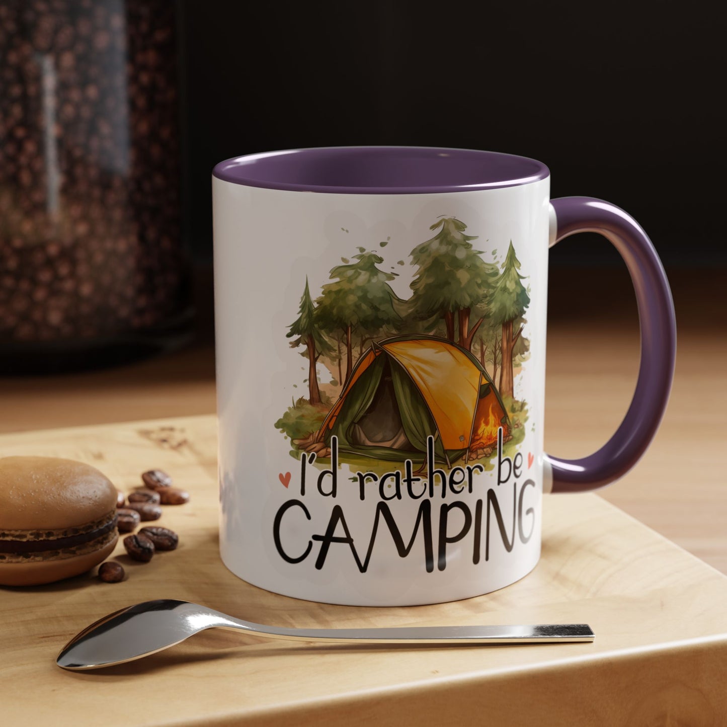 Adventure Mug - I'd Rather Be Camping Tent