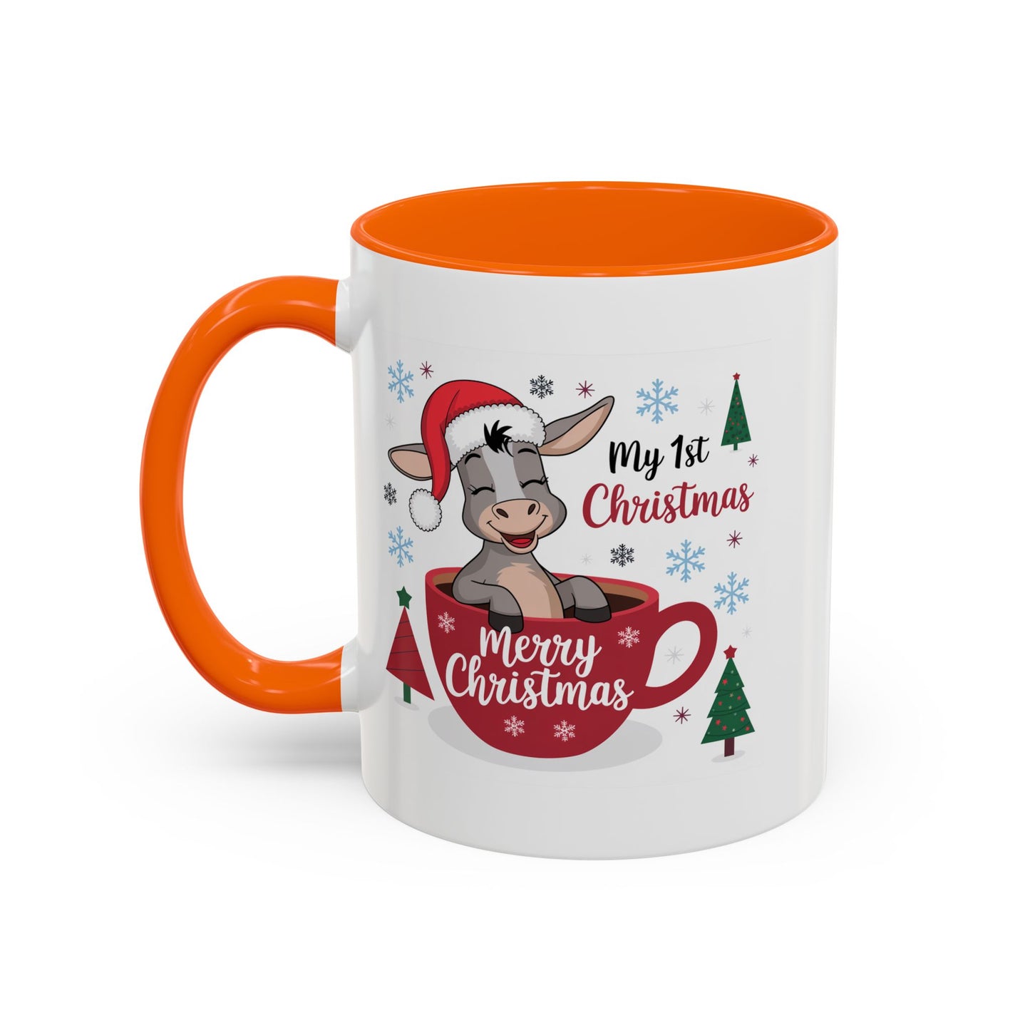 Christmas Mug - My First Christmas Donkey Cup