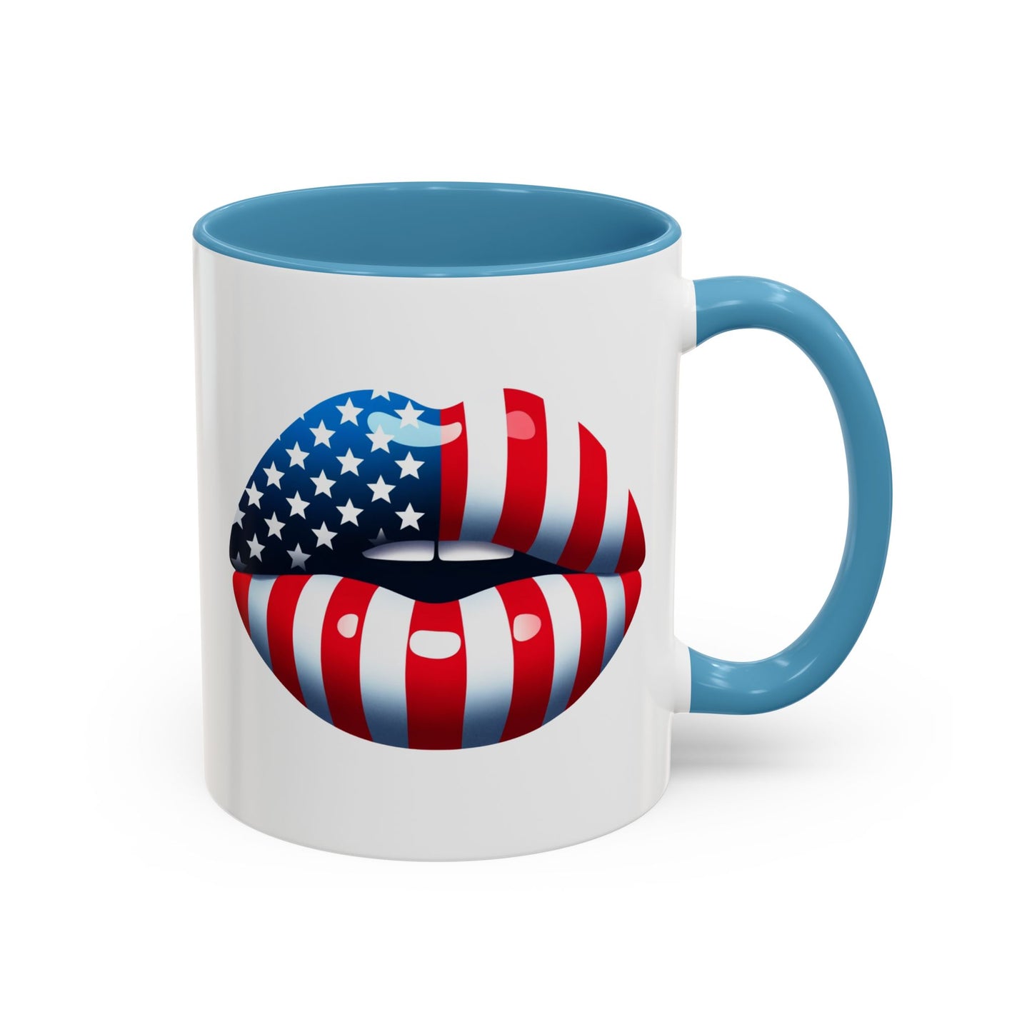 4th of July - American Flag Lips