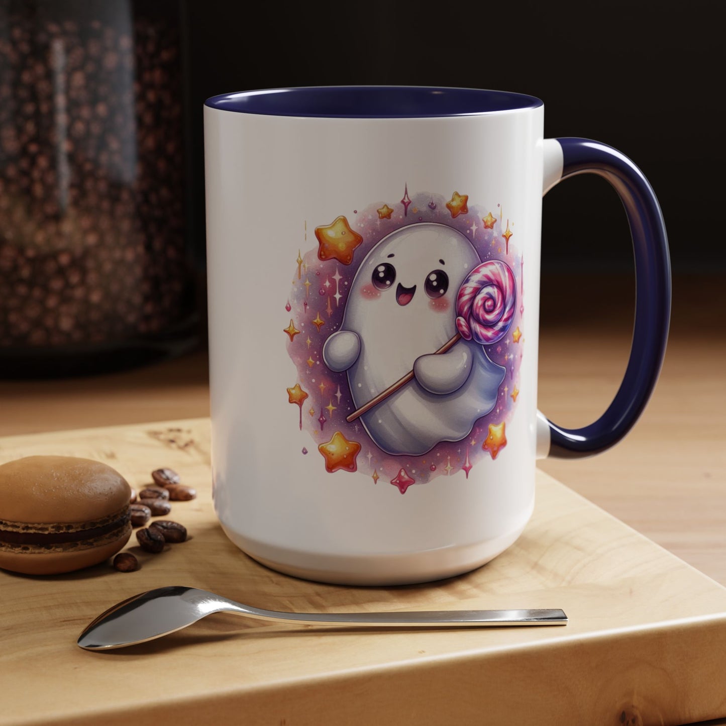 Halloween Mug - Spooky Ghost With Lolly
