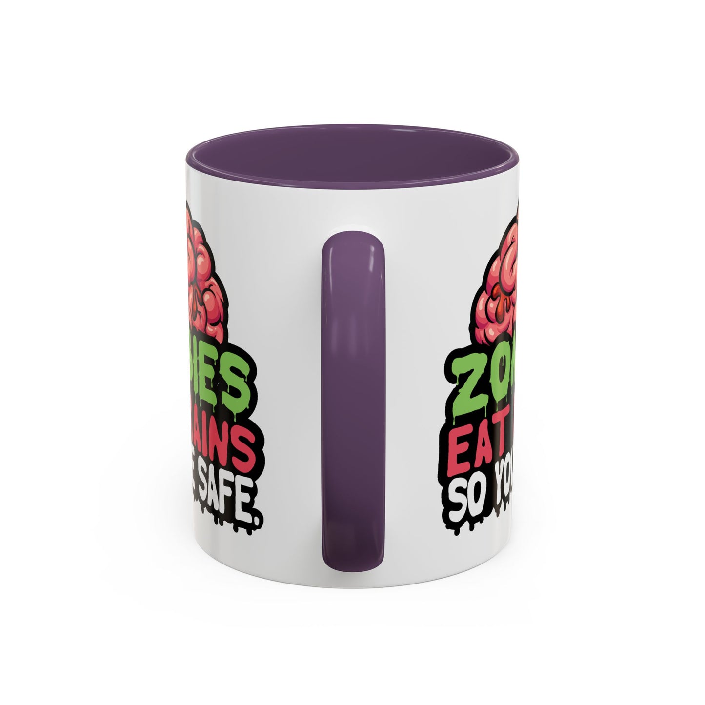 Humor Mug - Zombies Eat Brains