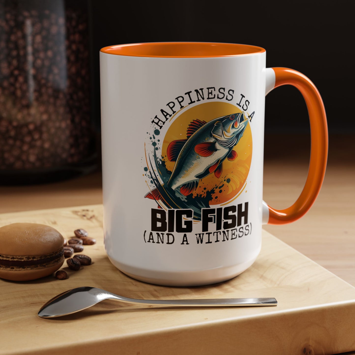 Adventure Mug - Happiness Is A Big Fish