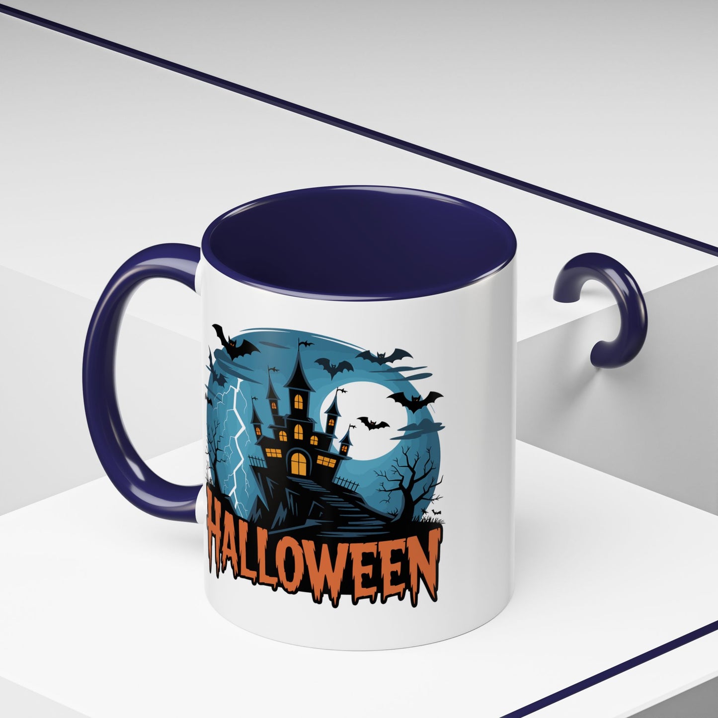 Halloween Mug - Halloween Haunted House