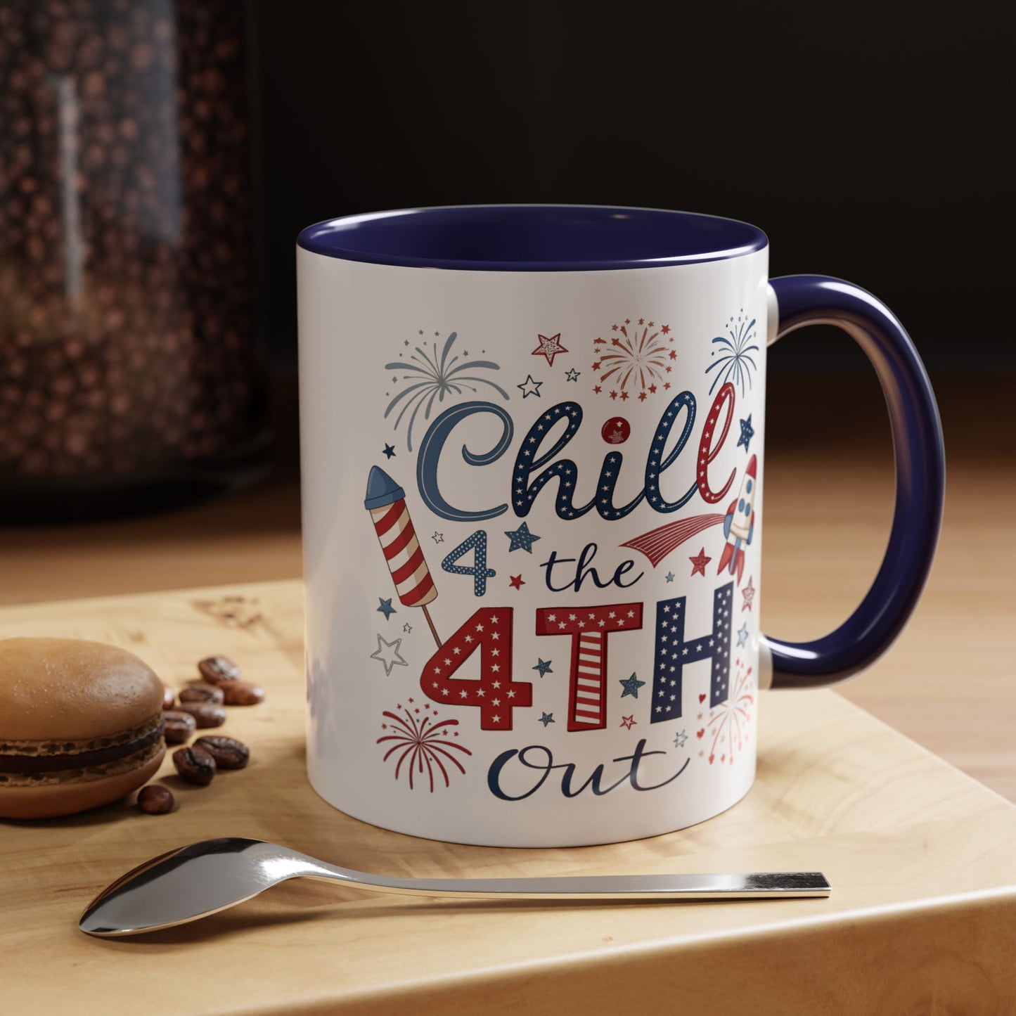 4th of July Mug - Chill the 4th Out Celebrations