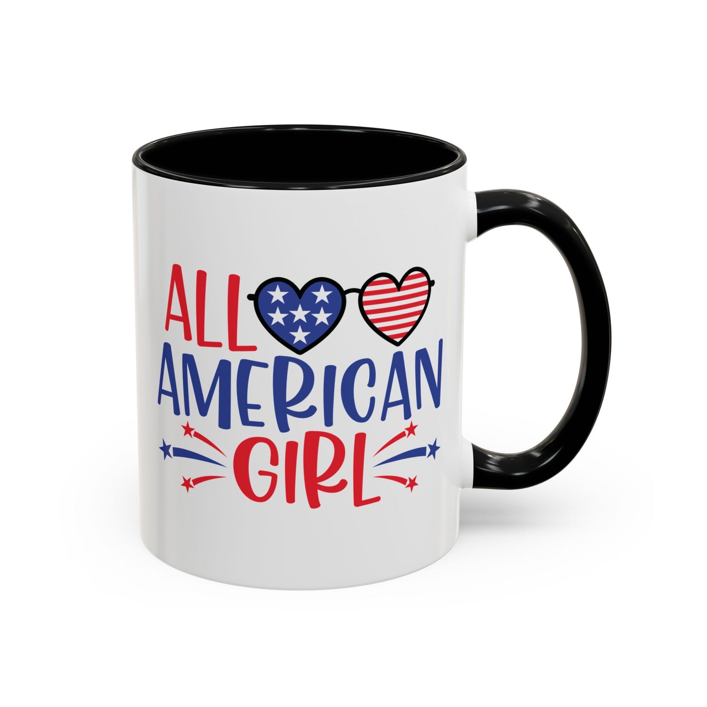 4th of July Mug - All American Girl