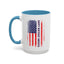 4th of July Mug - Happy Birthday America Flag