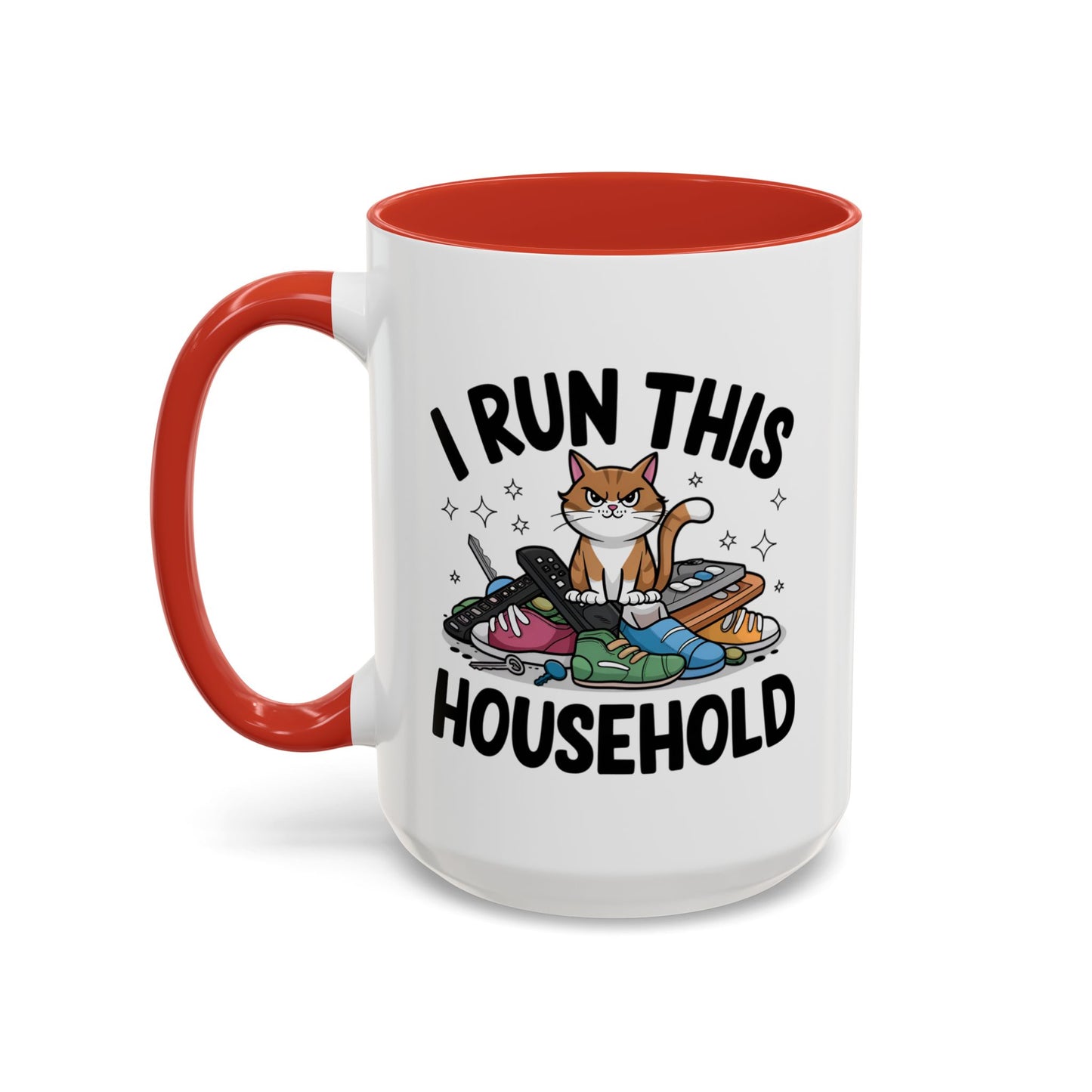 Animal Mug - I Run This Household