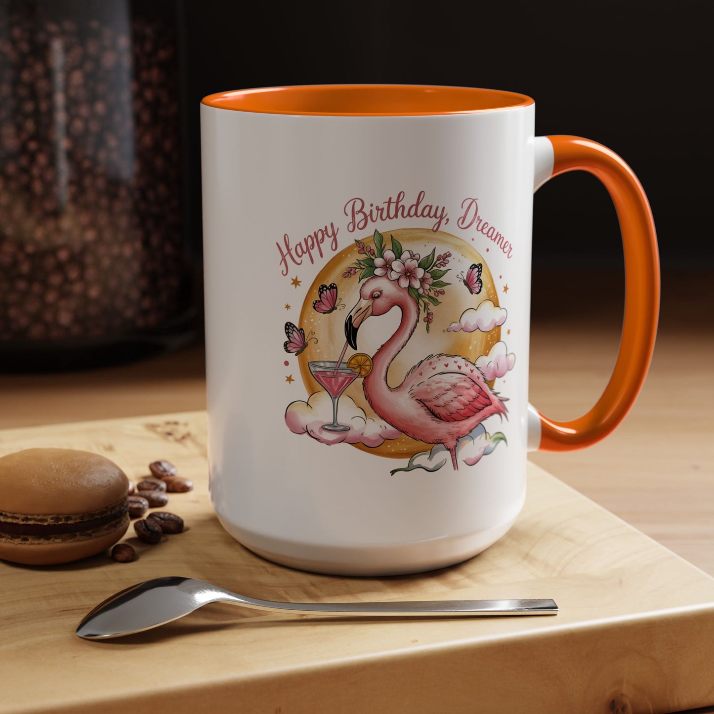 Birthday Mug - Pink Flamingo
