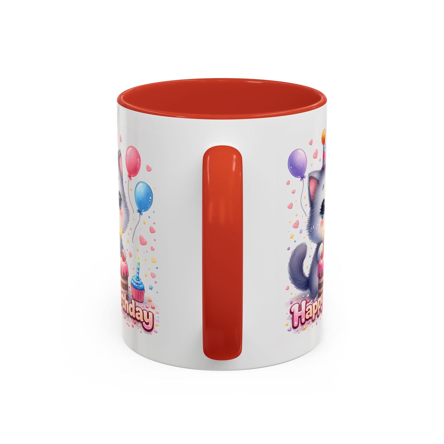Birthday Mug - Birthday Kitty