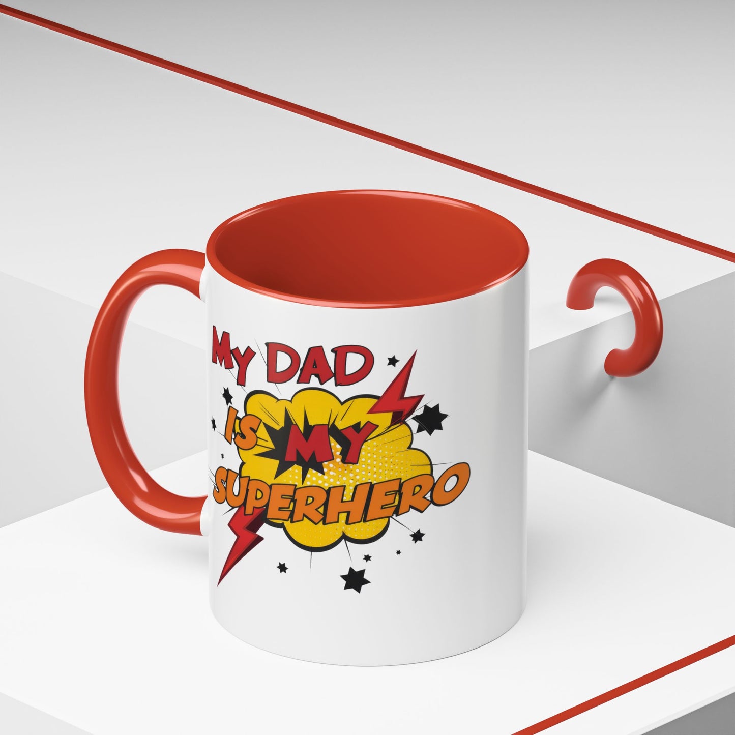 Father's Day Mug - My Dad Superhero