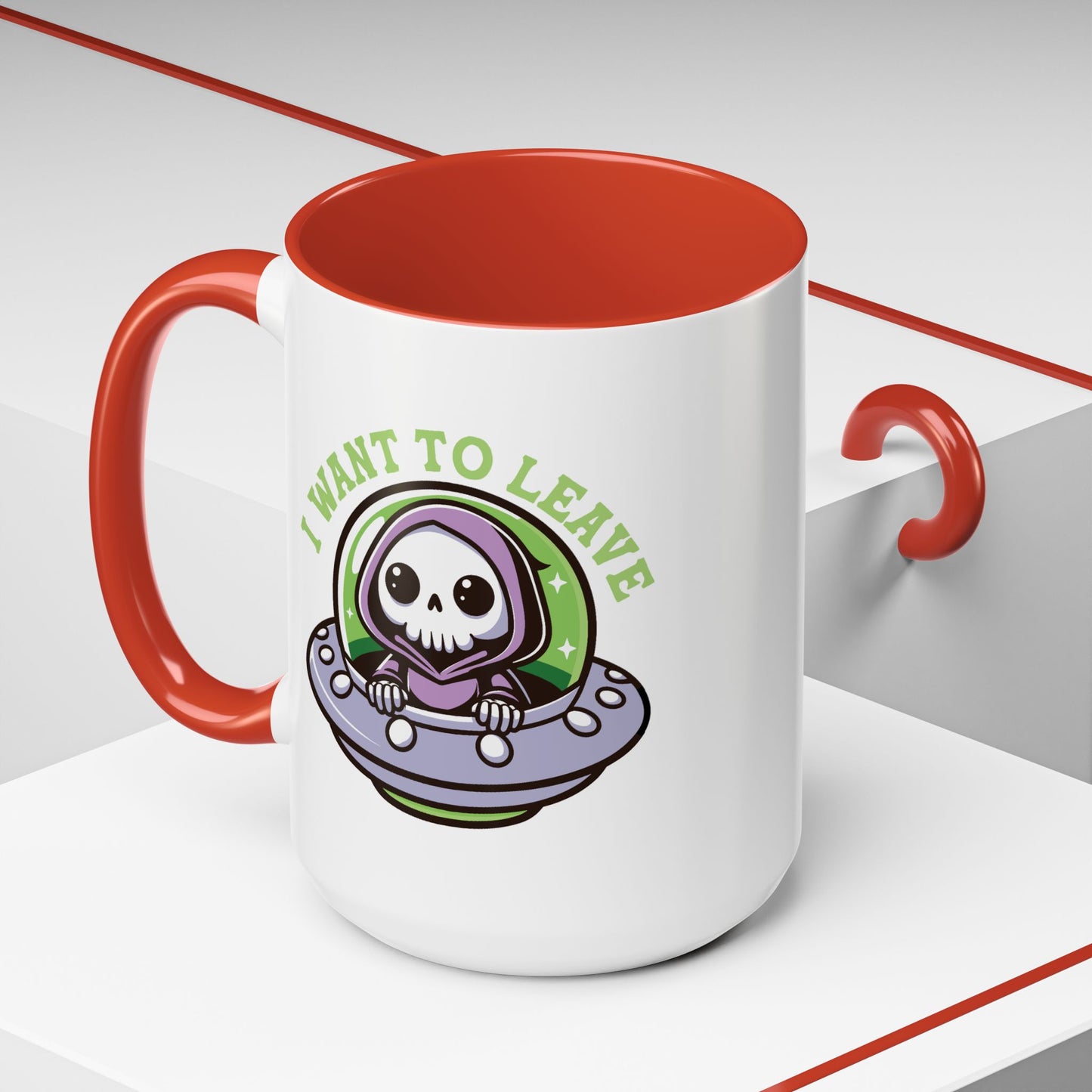 Alien Mug - I Want To Leave