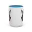 4th of July Mug - Skeleton with American Flag