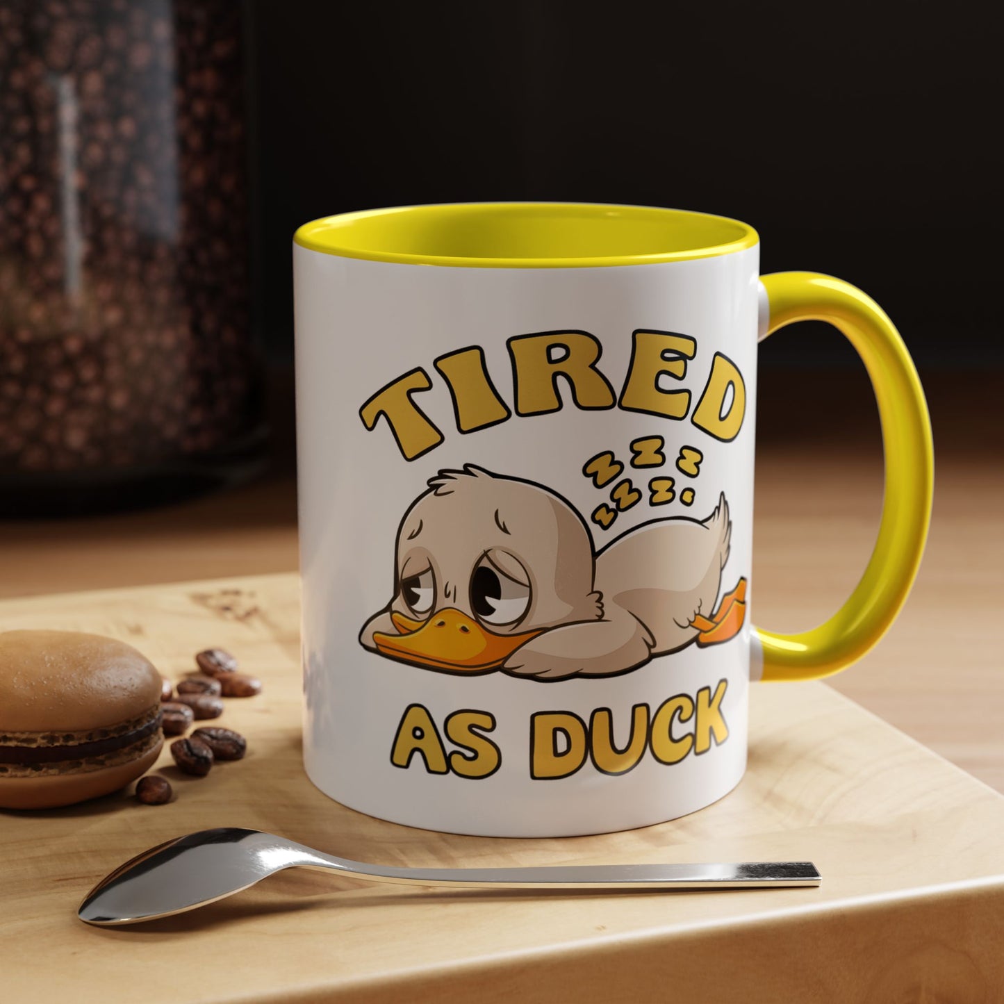 Humor Mug - Tired As Duck
