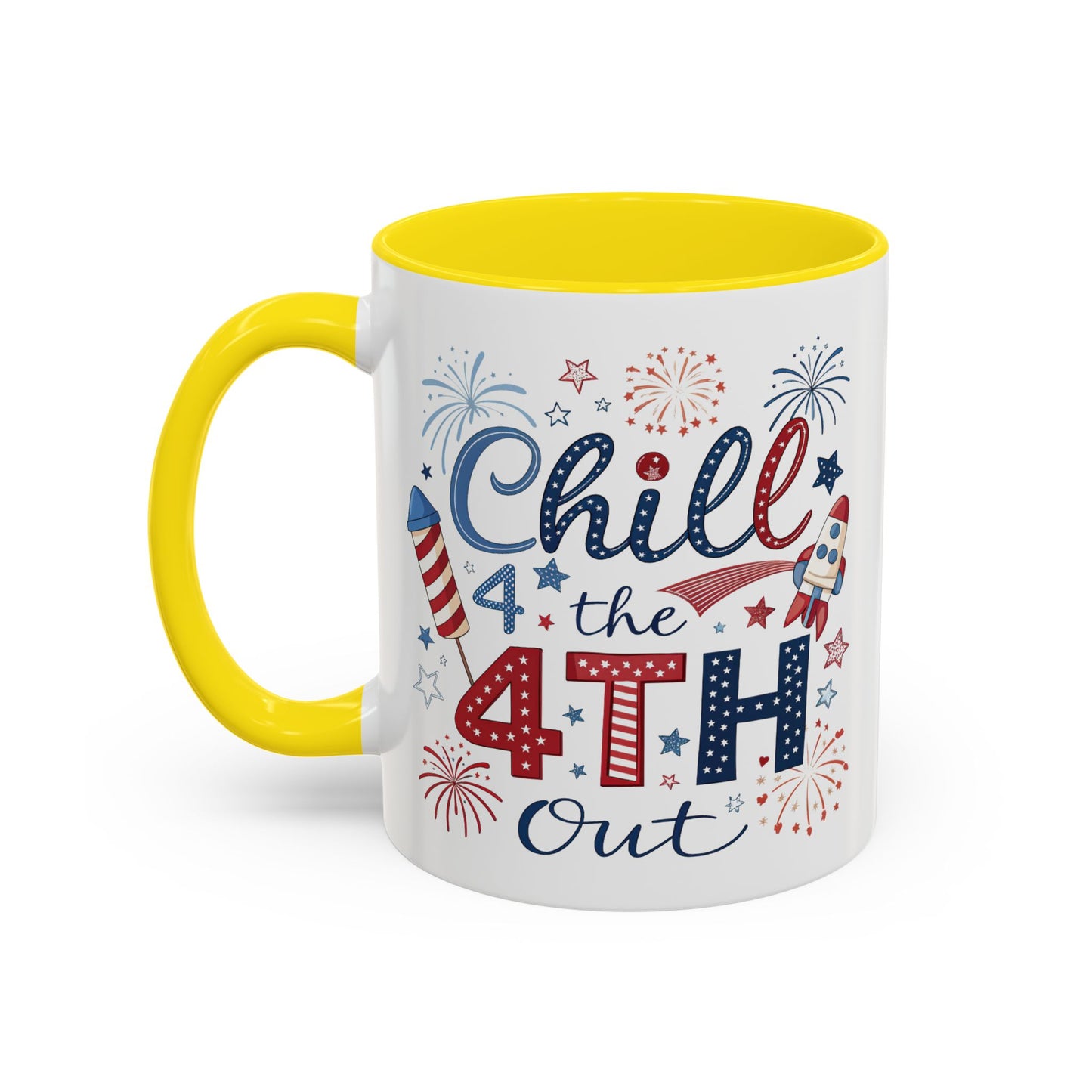 4th of July Mug - Chill the 4th Out Celebrations
