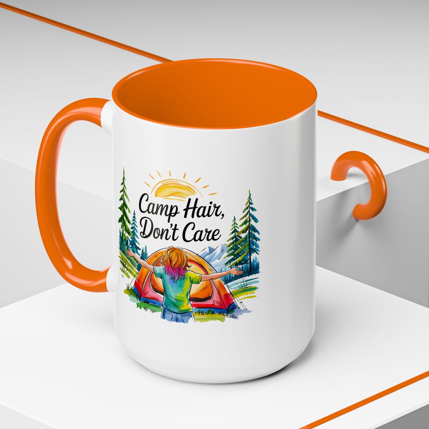 Adventure Mug - Camp Hair Don't Care