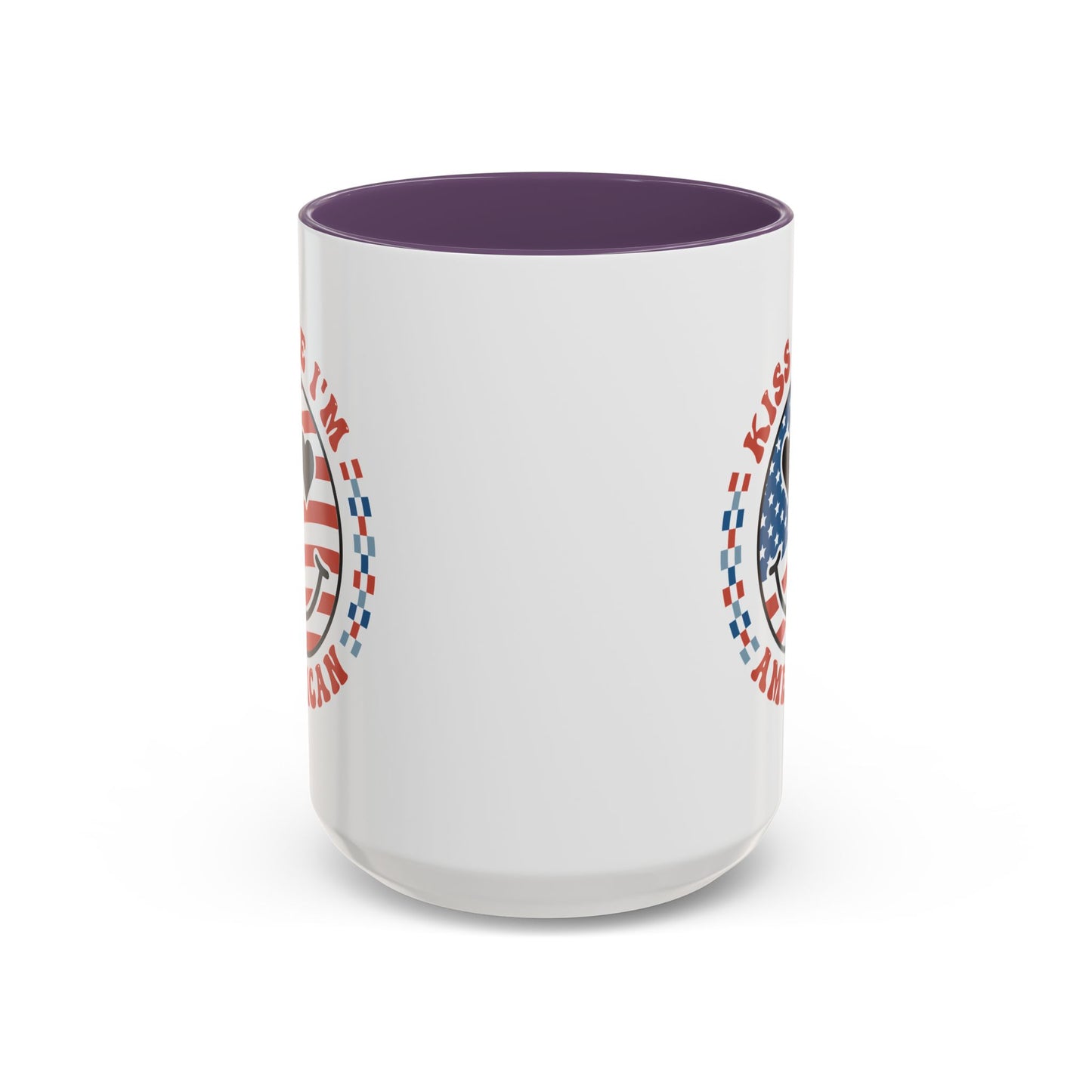4th of July Mug - Kiss Me I'm American