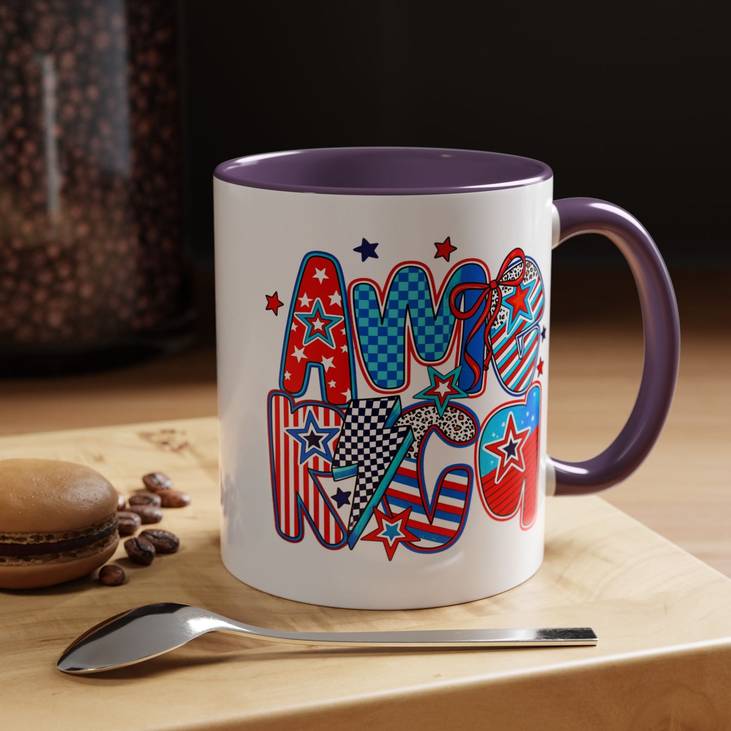 4th of July Mug - Retro America Coquette