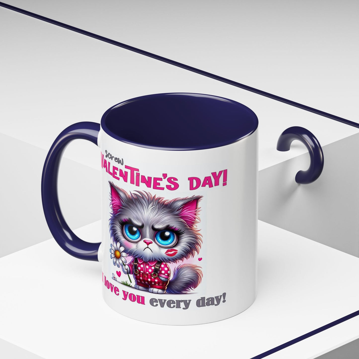Animal Mug - Screw Valentine's Day