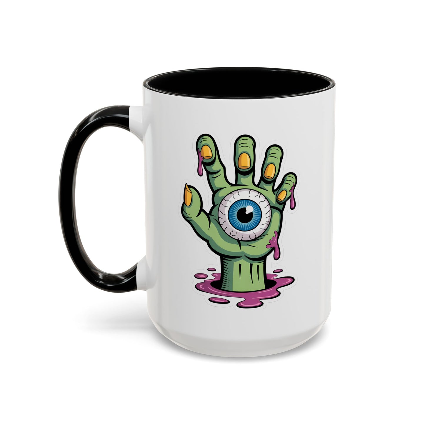 Halloween Mug - Eye Ball Hand