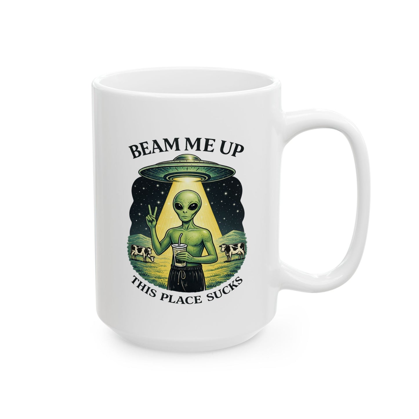 Alien Mug - Beam Me Up