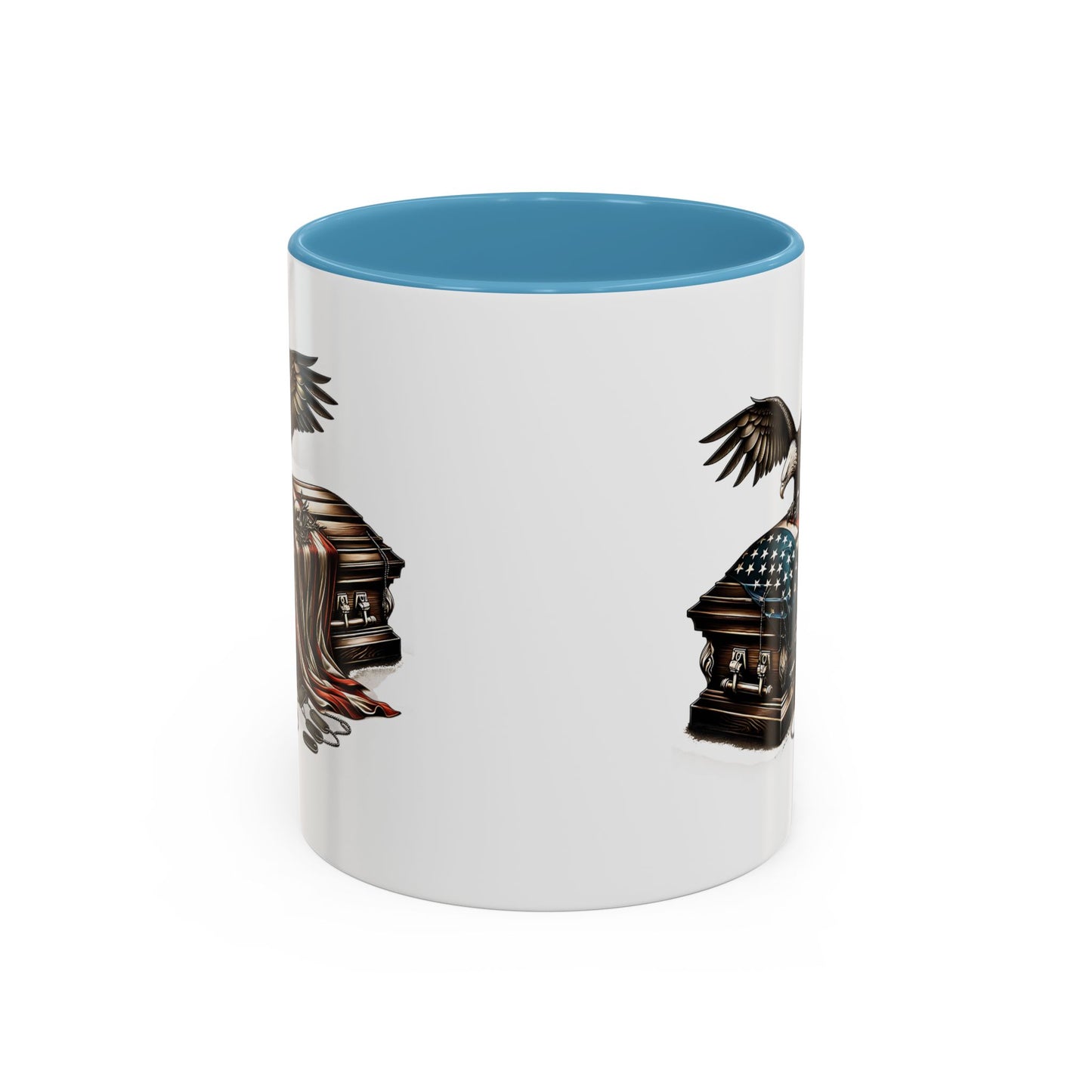4th of July Mug - American Bald Eagle Fallen Soldier