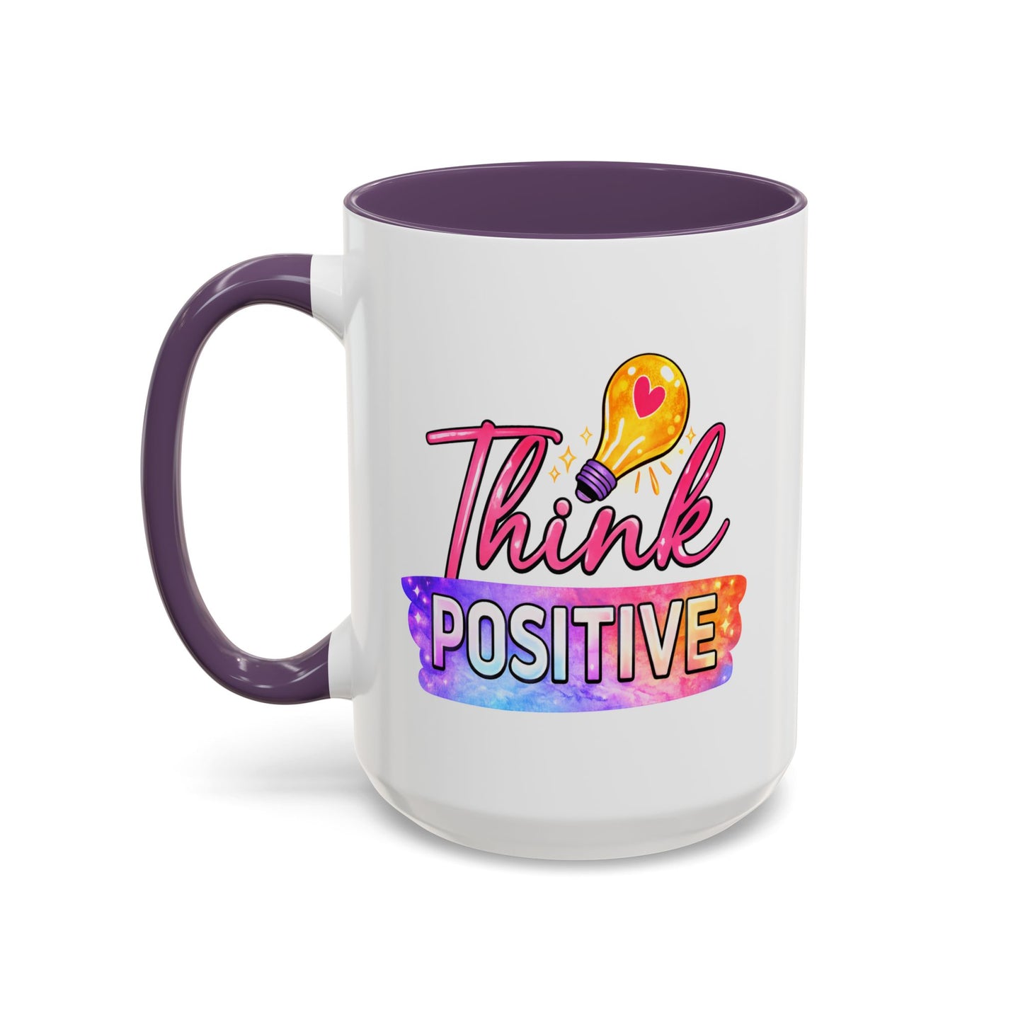 Wellness Mug - Think Positive Lightbulb