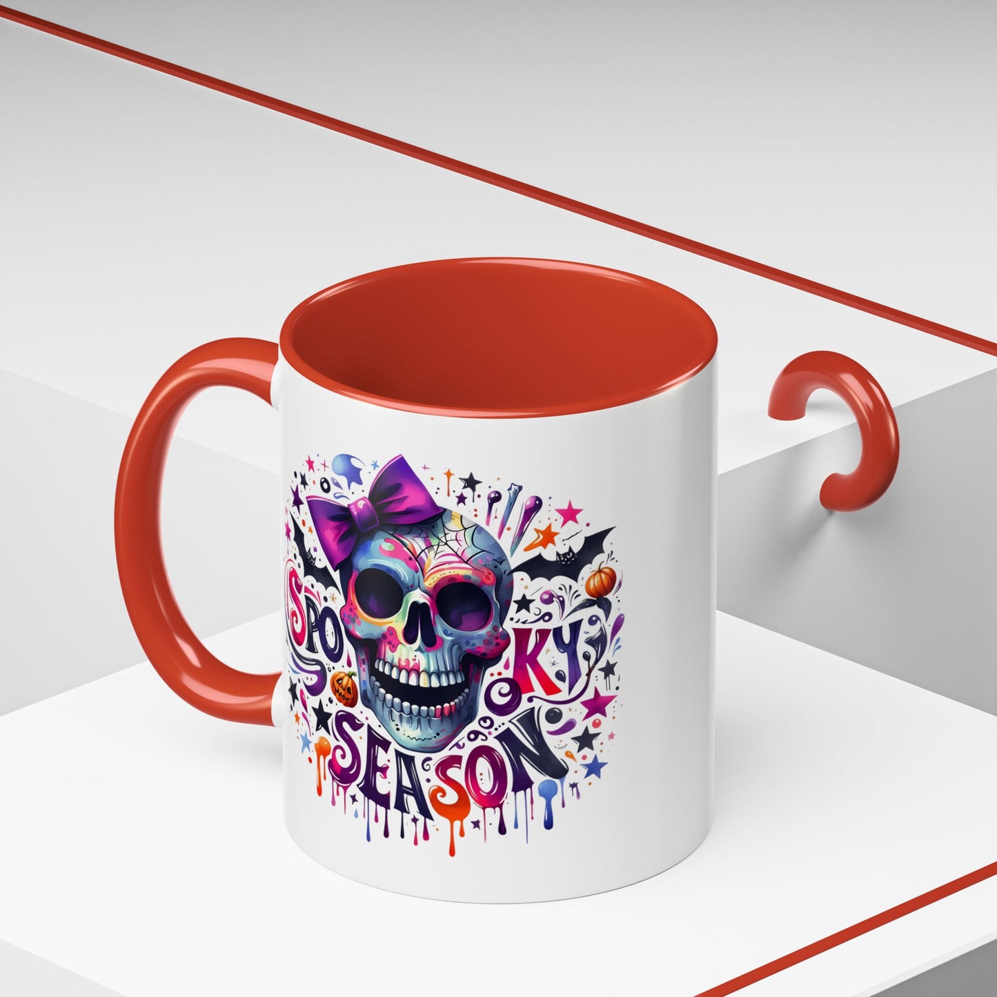 Halloween Mug - Spooky Season Skull