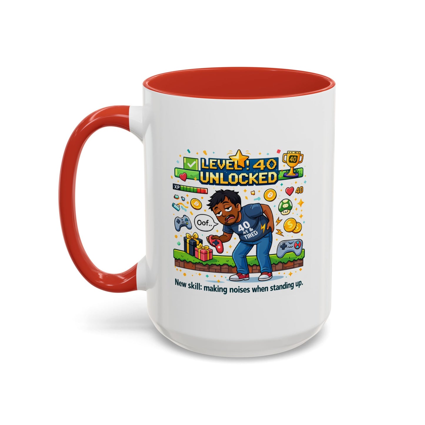 Birthday Mug - Level 40 Unlocked