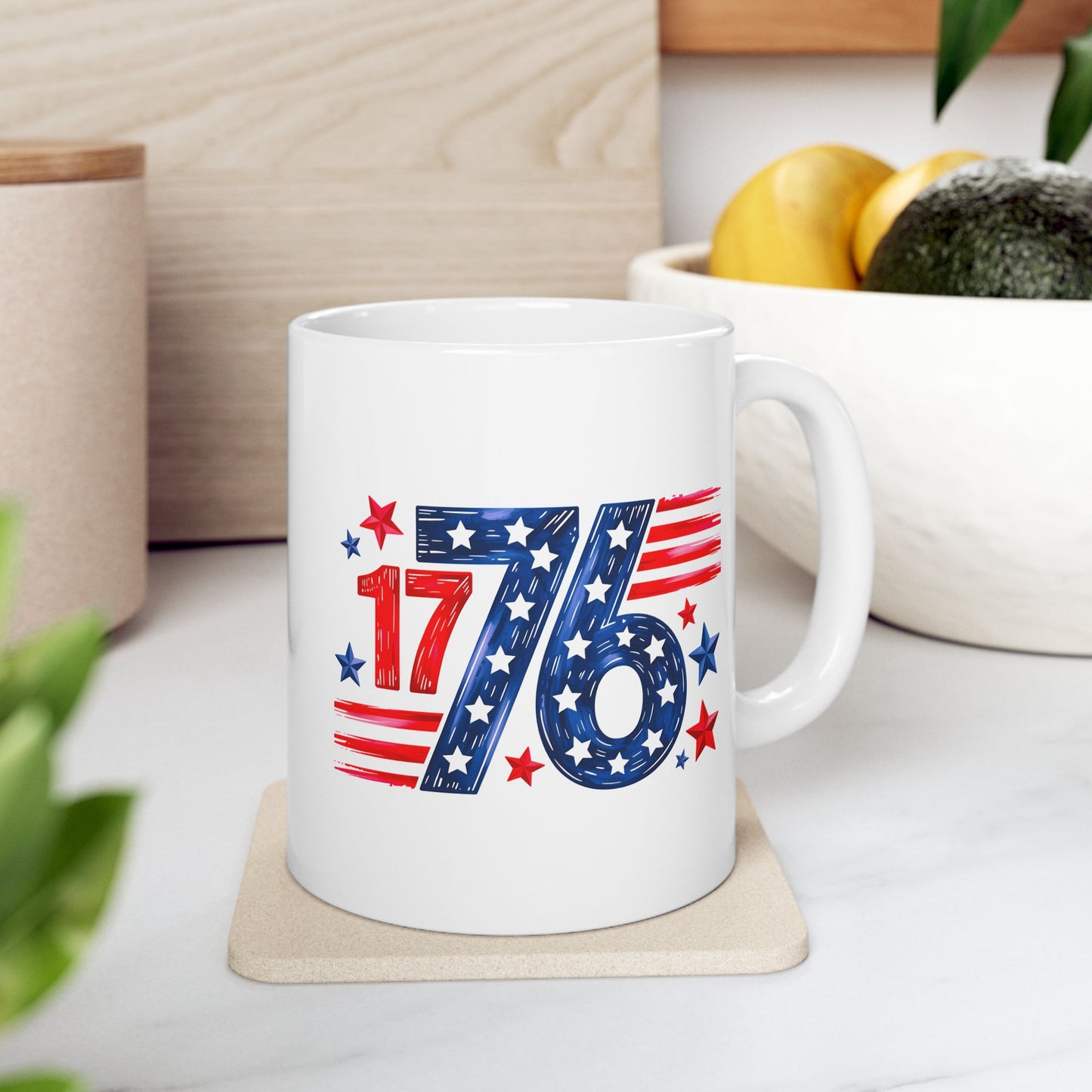 4th of July Mug - 1776 Patriotic