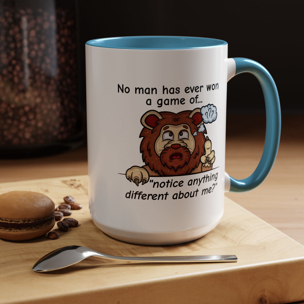 Humor Mug - No Man Has Ever Won a Game