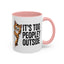 Animal Mug - It's Too Peopley Outside