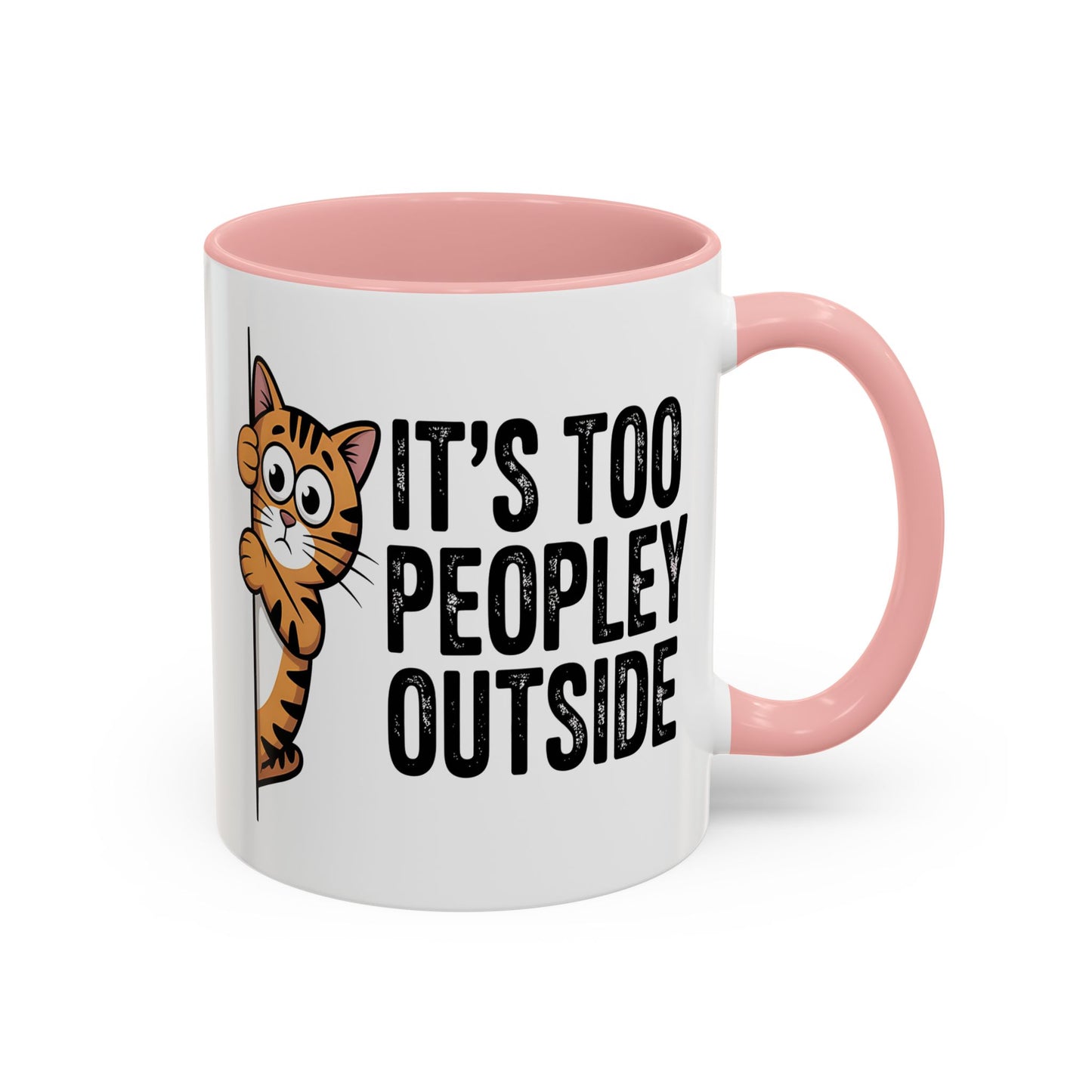 Animal Mug - It's Too Peopley Outside