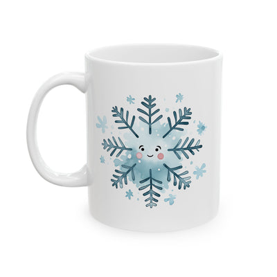 Christmas Mug - Smiley Snowflake