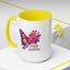 Birthday Mug - Butterfly Flowers