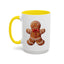 Christmas Mug - Decorative Gingerbread Man