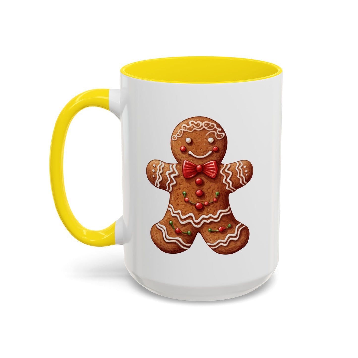 Christmas Mug - Decorative Gingerbread Man